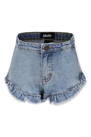 denim cotton shorts MOLO KIDS | 2S25H1095418